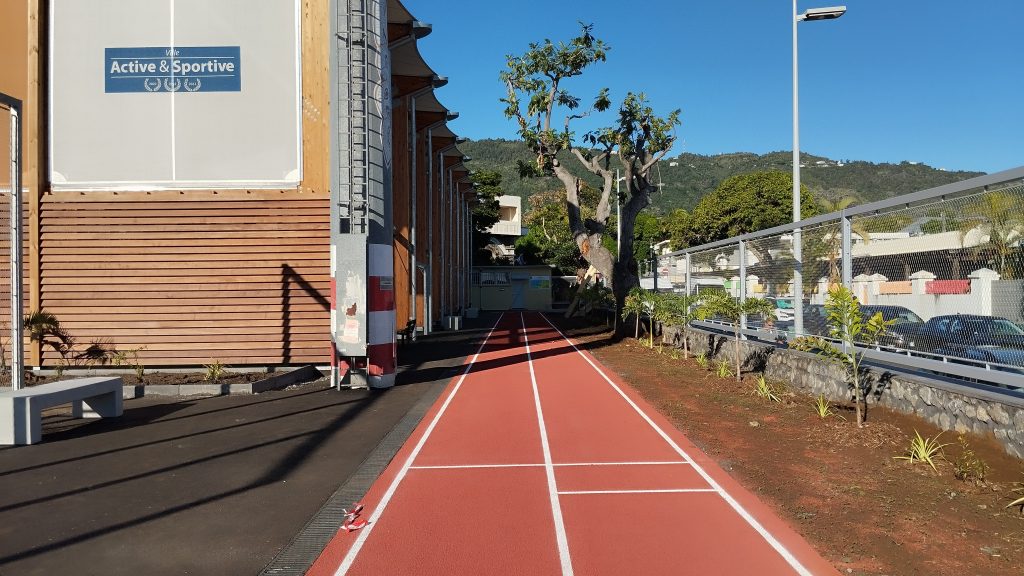chantier de requalification du plateau sportif de Joinville 